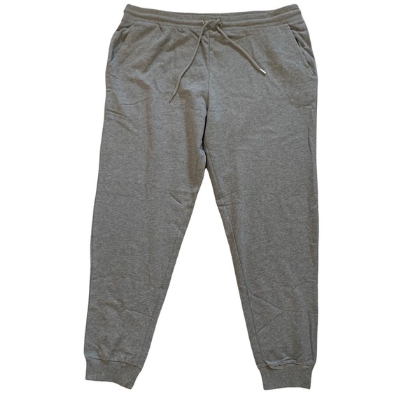 ASOS DESIGN organic tapered joggers in original package in grey marl size 3X - Picture 1 of 14